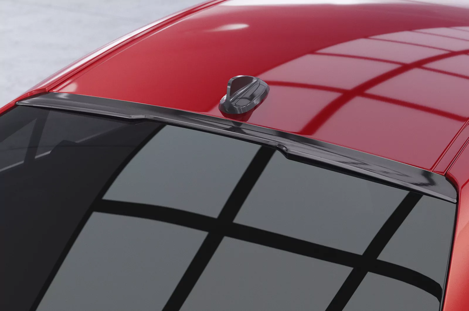 Heckscheibenblende für Alfa Romeo Giulia (Typ 952) HSB113 Schwarz Strukturiert