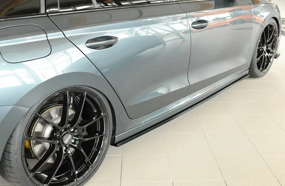 Rieger Seitenschweller rechts ansatz glanz schwarz für Skoda Octavia RS (NX) Lim. 08.24- (ab Facelift/PV)