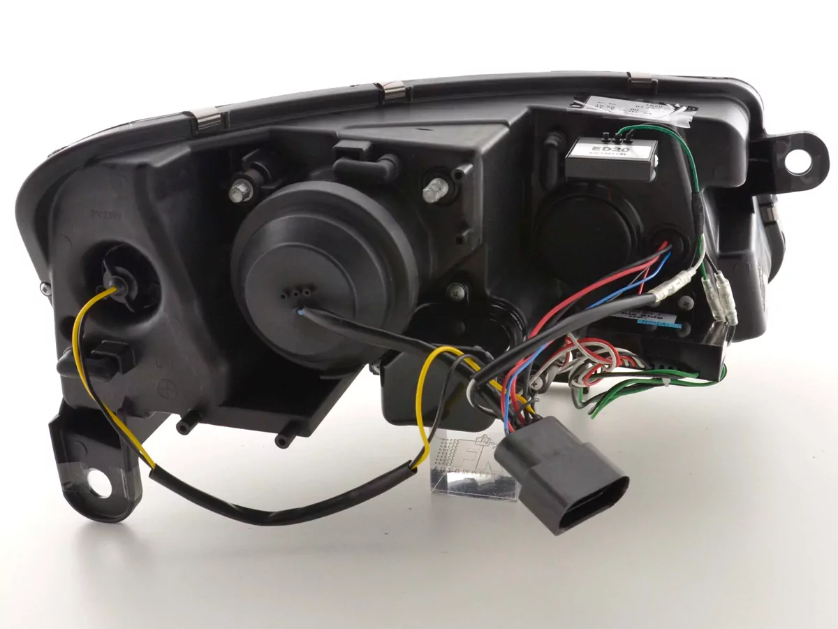 Scheinwerfer Set Daylight LED TFL-Optik Audi A6 Typ 4F Bj. 04-08 chrom