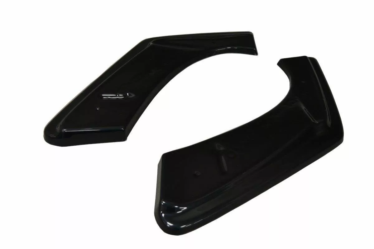 Heck Ansatz Flaps Diffusor Passend Für Diffusor Passend Für Honda Civic Mk9 FL Schwarz Hochglanz Schwarz Hochglanz