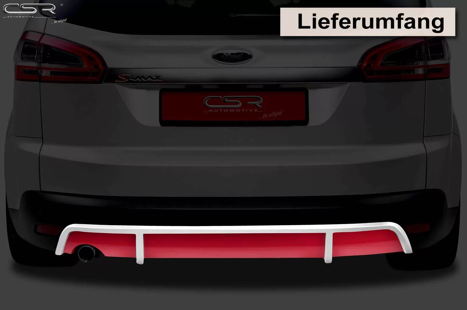 Heckansatz für Ford S-MAX HA140