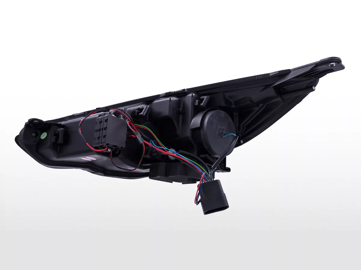 Daylight headlights with LED daytime running lights Ford Focus (C346) 2015-2018 chrome