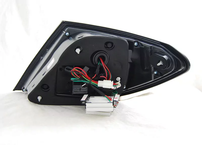 Led Bar Tail Lights Red Smoke Fits Mercedes C-klasa W204 Sedan 07-10