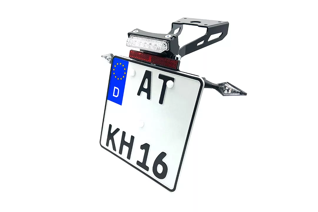 alpha Technik Kennzeichenhalter für Suzuki GSX-8S / GSX800 ab Modelljahr 2023-