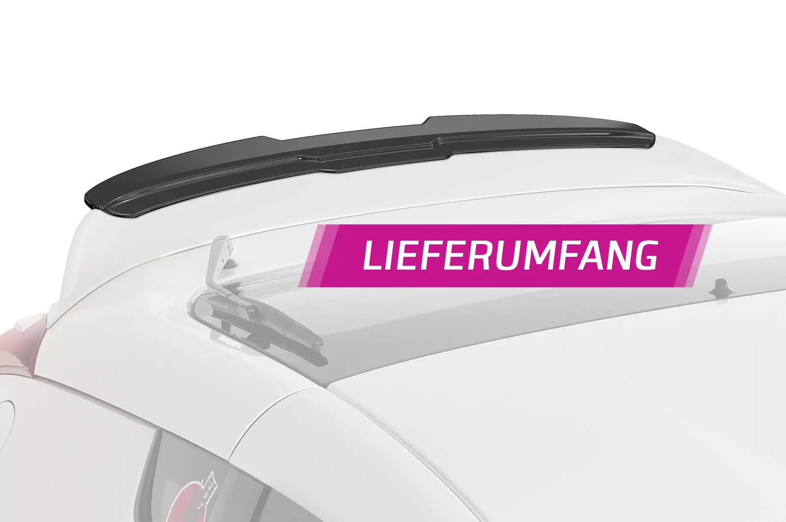 Heckflügel mit ABE für Nissan 370Z Nismo HF759-M Carbon Look (matt)