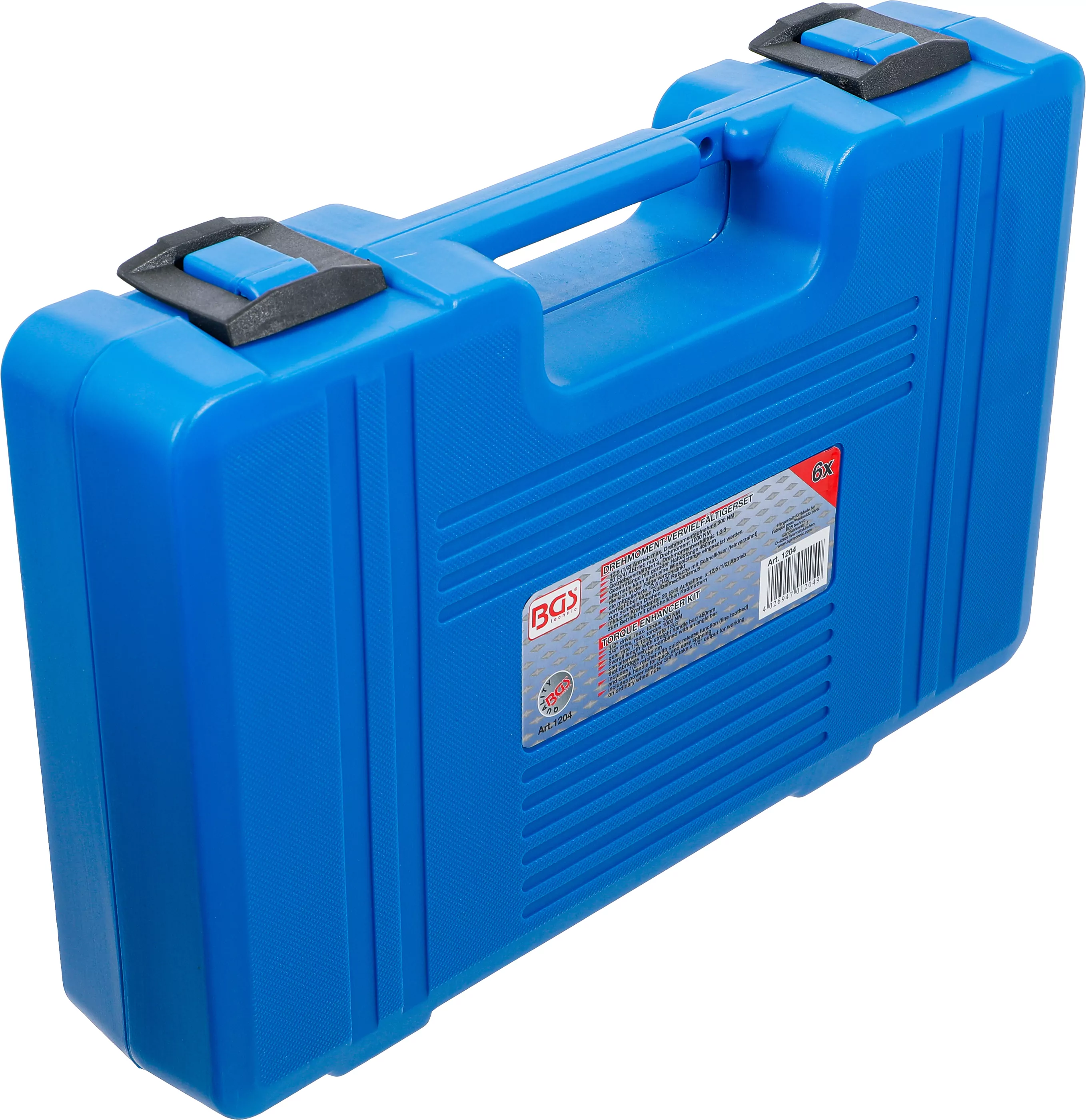 Drehmoment-Vervielfältiger-Satz | 12,5 mm (1/2") + 20 mm (3/4") | 6-tlg.