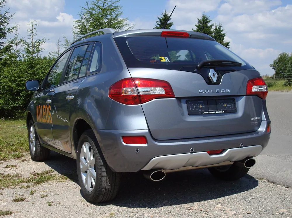 Renault Koleos Diesel  Endschalldämpfer quer Ausgang rechts/links - 140x90 Typ 44 rechts/links