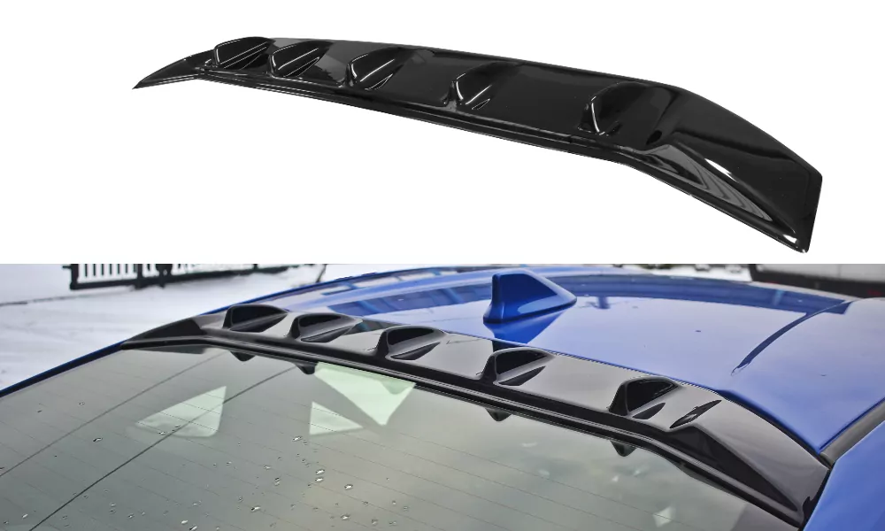 Heckscheiben Spoiler Passend Für SUBARU BRZ/ TOYOTA GT86 FL  Schwarz Hochglanz Schwarz Hochglanz