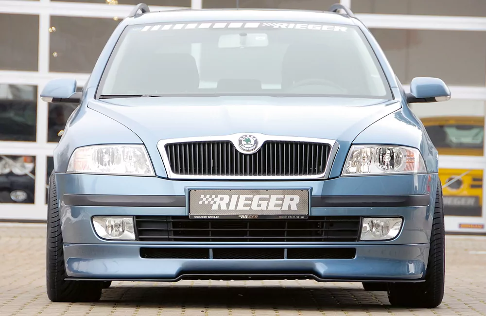 Rieger Spoilerlippe für Skoda Octavia (1Z) Lim. 06.04-10.08 (bis Facelift)