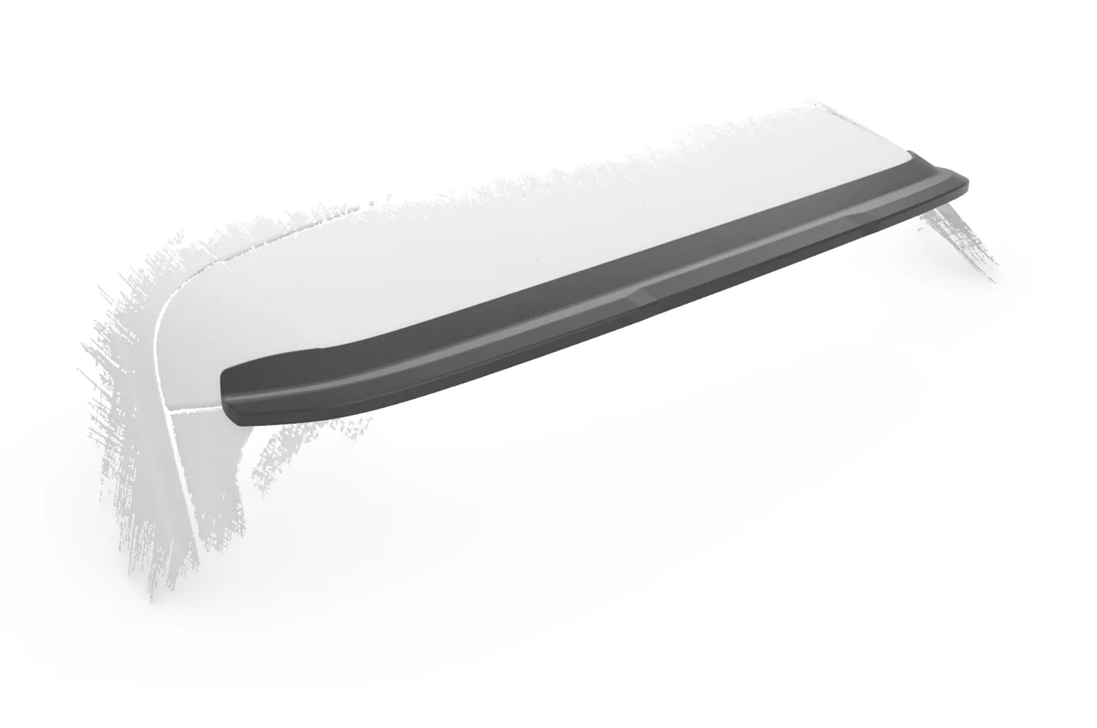 Heckflügel mit ABE für Audi Q5 (FY) HF974 Schwarz Strukturiert