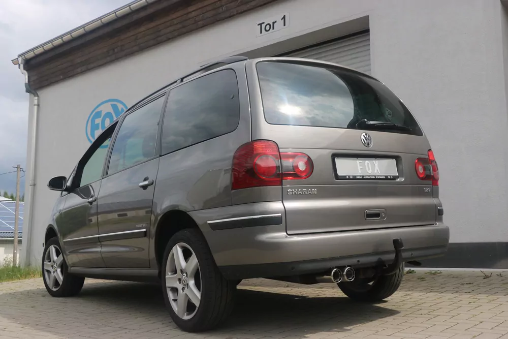 Ford Galaxy WGR/ VW Sharan 7M  Endschalldämpfer - 2x80 Typ 64