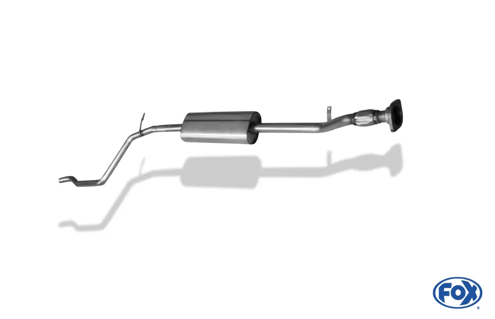 Dacia Duster 4x2 - Frontantrieb  Vorschalldämpfer