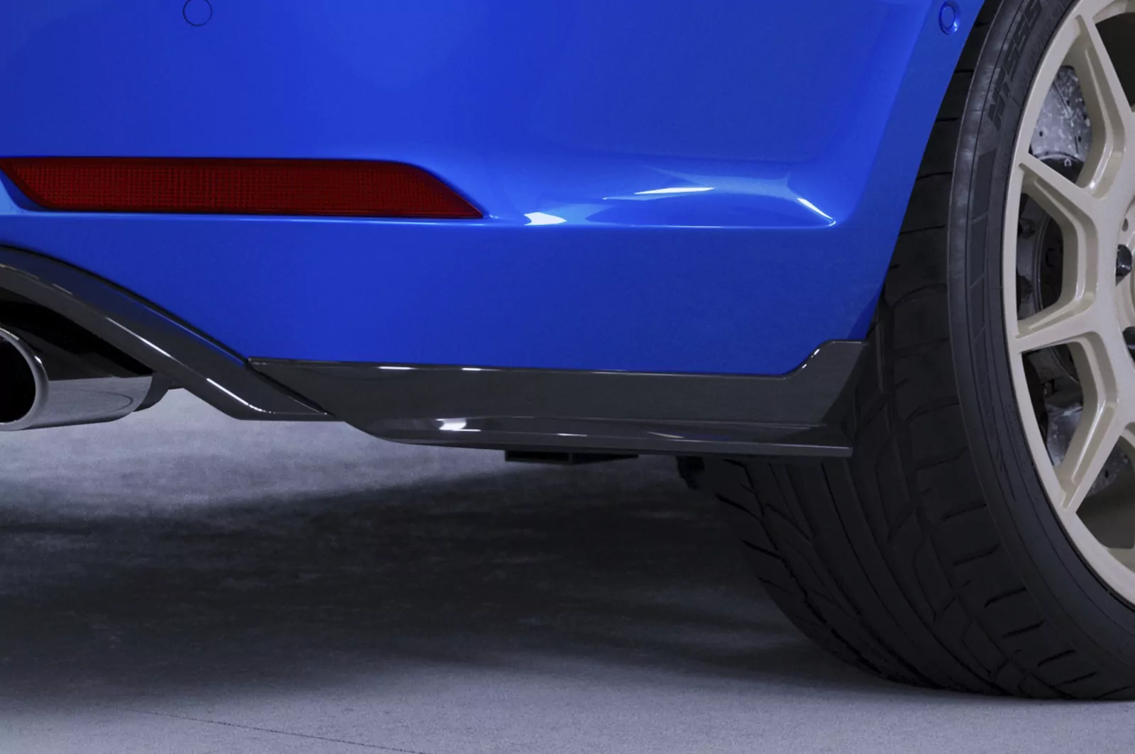 Heckansatz für VW Golf 7 Variant HA295 Schwarz Strukturiert