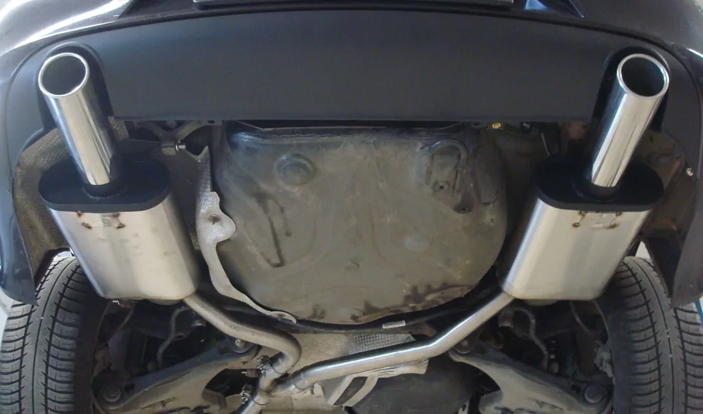 Seat Exeo 3R - Limousine/ Kombi (ST)  Endschalldämpfer Ausgang rechts/links - 1x90 Typ 16 rechts/links