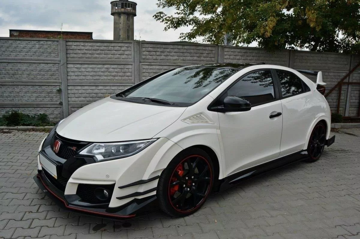 Racing Front Ansatz Passend Für V.1 Passend Für HONDA CIVIC IX TYPE R