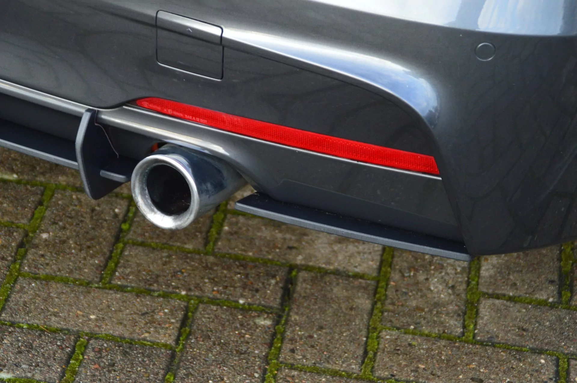 Gefräster Heckansatz für BMW 3er F31 M-Paket inkl Facelift ab Bj. 2011-