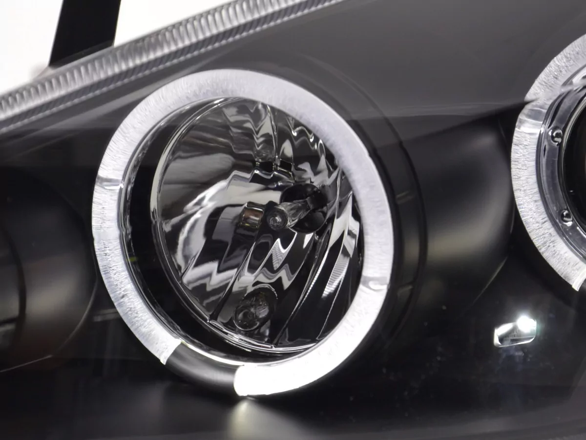 Scheinwerfer Set Peugeot 307 Bj. 01-06 schwarz