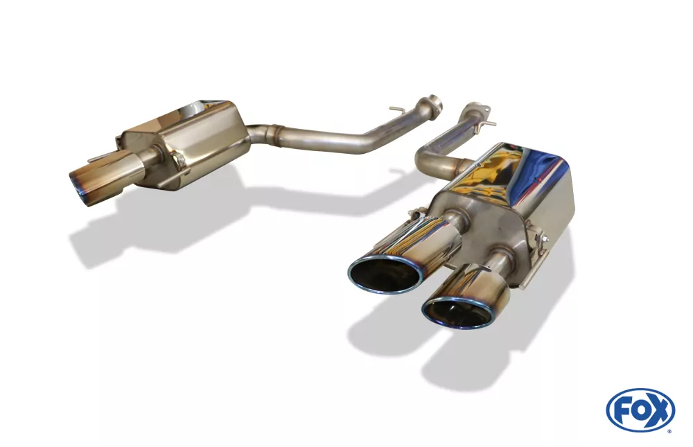 Lexus RC F  Endschalldämpfer rechts/links - 2x115x85 Typ 38 rechts/links Colour (Rand eingefärbt)