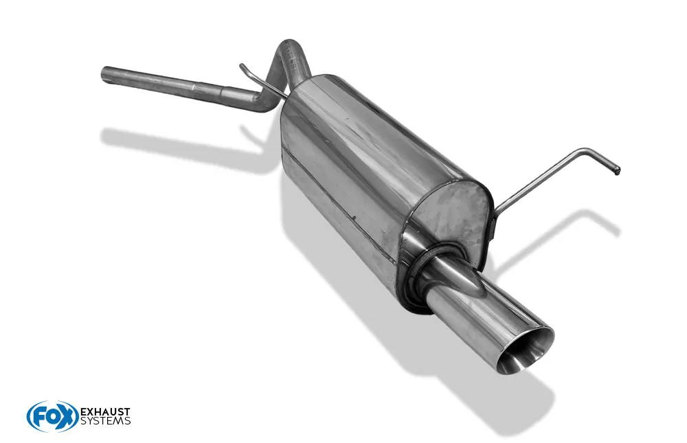 Toyota Starlet P8  Endschalldämpfer - 1x80 Typ 25