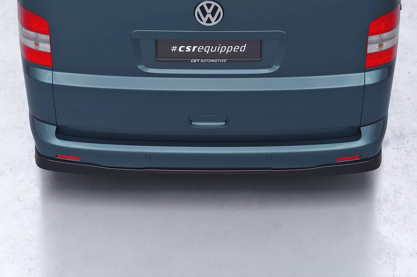 Heckansatz für VW T5 HA269 Strukturiert (schwarz matt)