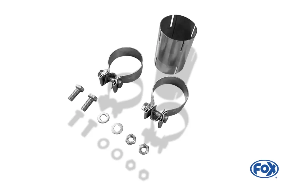 Mercedes CLA - C117/ X117 mit originalen Endrohre -  4-matic  Endschalldämpfer quer Ausgang rechts/links - Für Modelle mit originalen Standard Endrohren - diese können einfach verschraubt werden