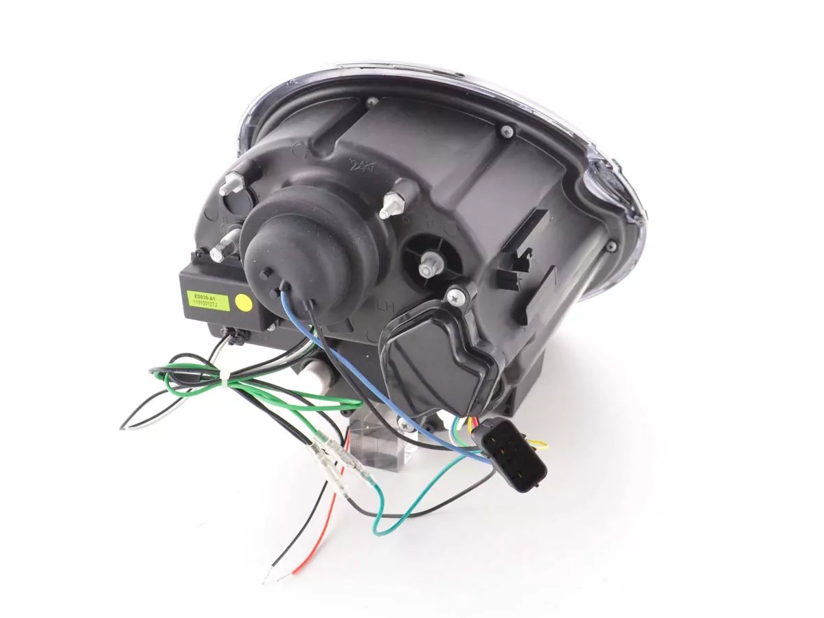 Scheinwerfer Set Daylight LED TFL-Optik Mini Cooper Typ R50 Bj. 01-06 chrom