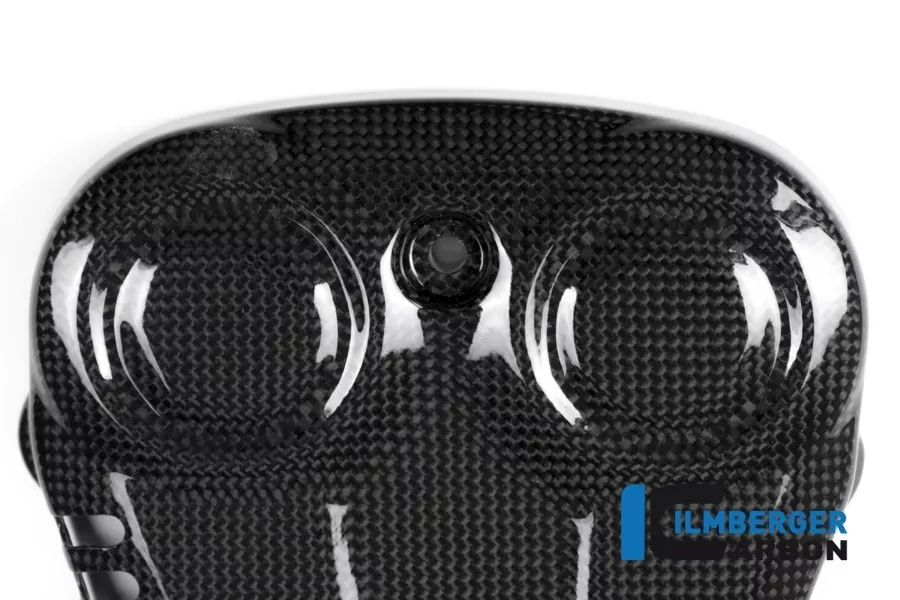 Ilmberger Carbon Zahnriemenabdeckung vertikal glanz Carbon