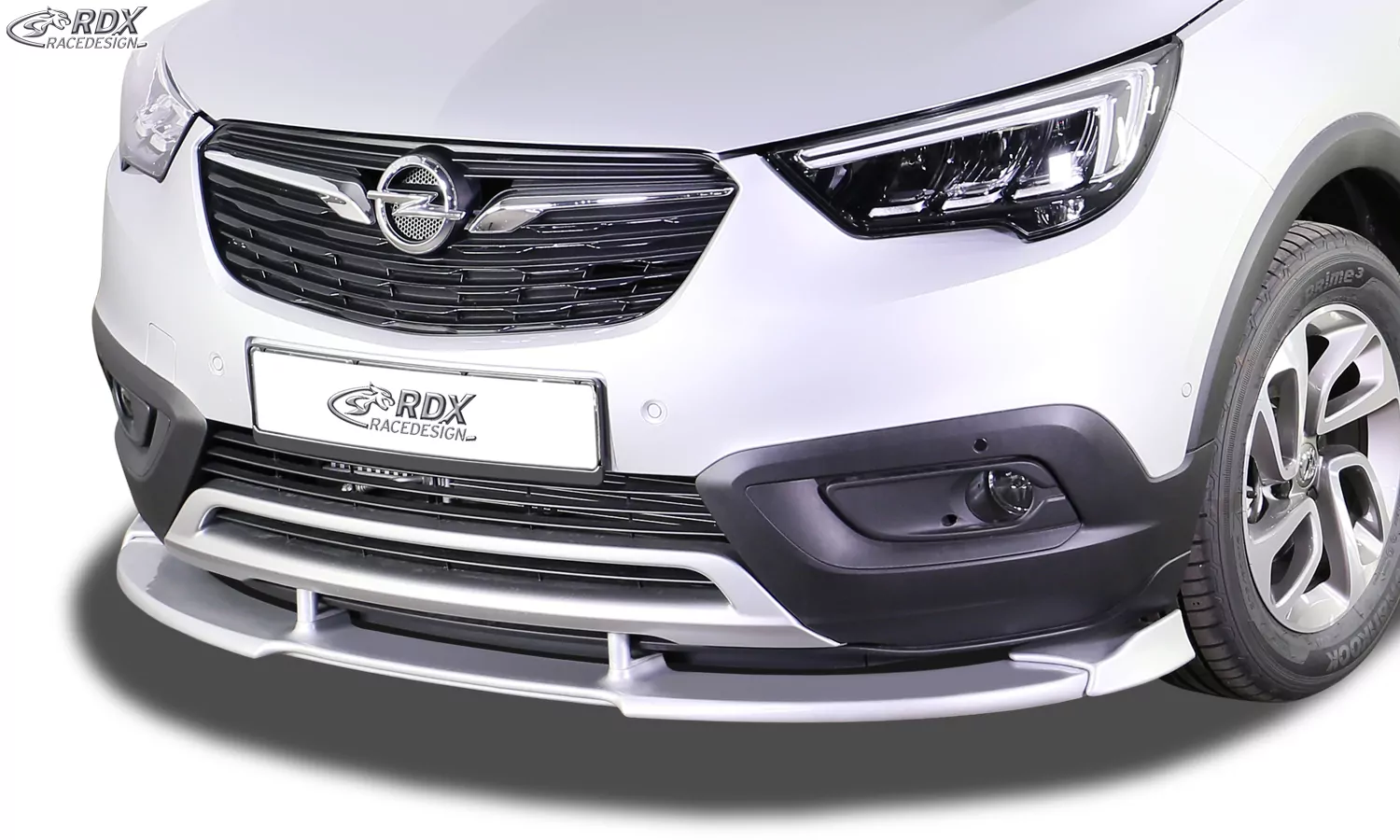 RDX Frontspoiler VARIO-X für OPEL Crossland X Frontlippe Front Ansatz Vorne Spoilerlippe