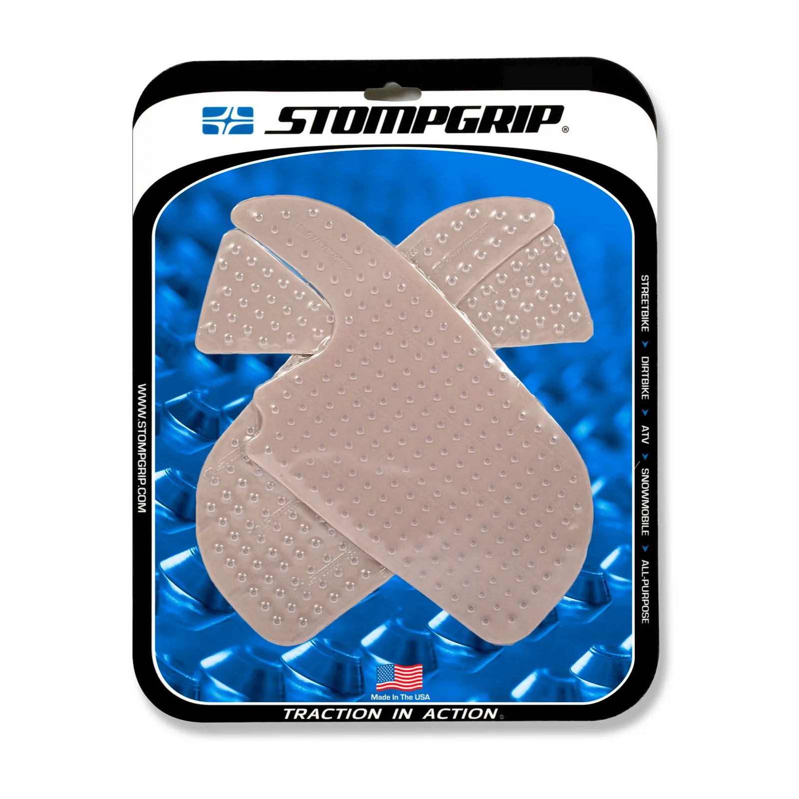 Stompgrip Traction Pad Volcano für Honda CBR600 RR 13-22 Klar
