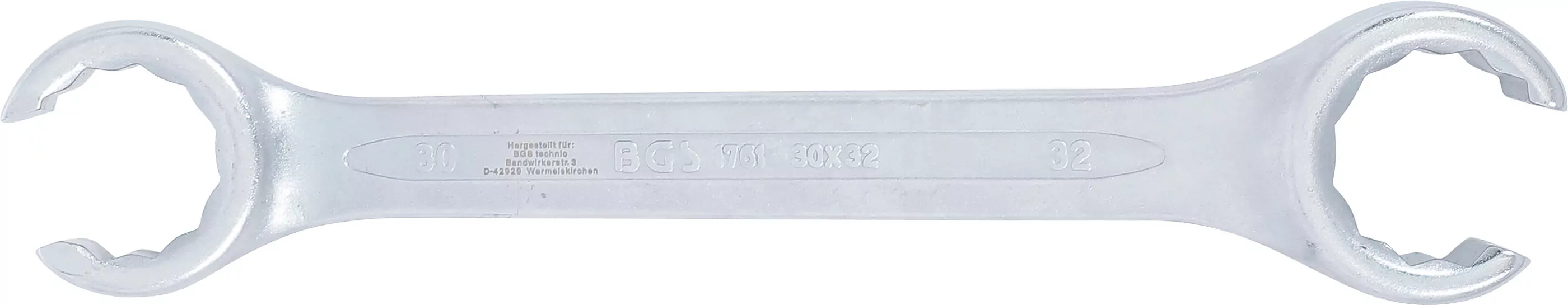 Offener Doppel-Ringschlüssel | SW 30 x 32 mm