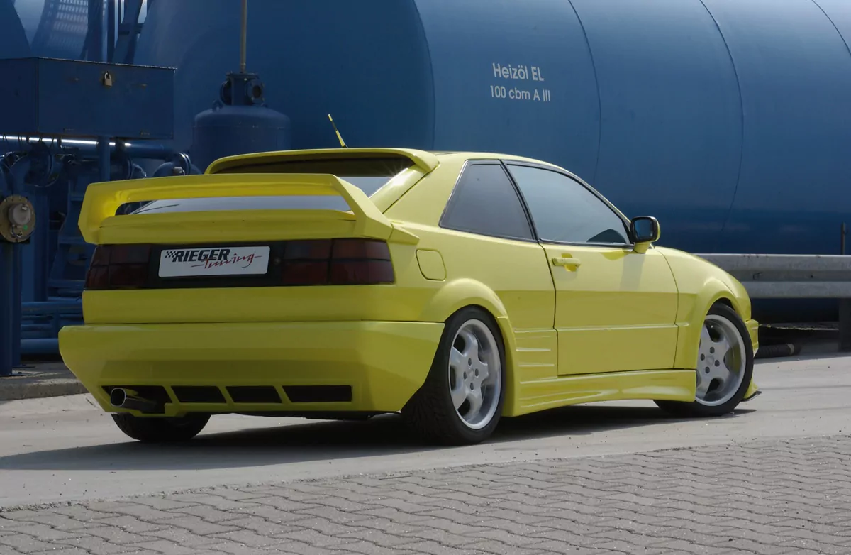 Rieger Seitenschweller Breitbau I für VW Corrado (53I) - Coupé 88-95 carbon optik