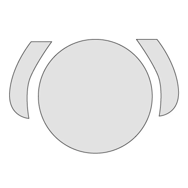 Eazi-Grip Dashboard Displayschutzfolie Fantic Caballero 700 2023-