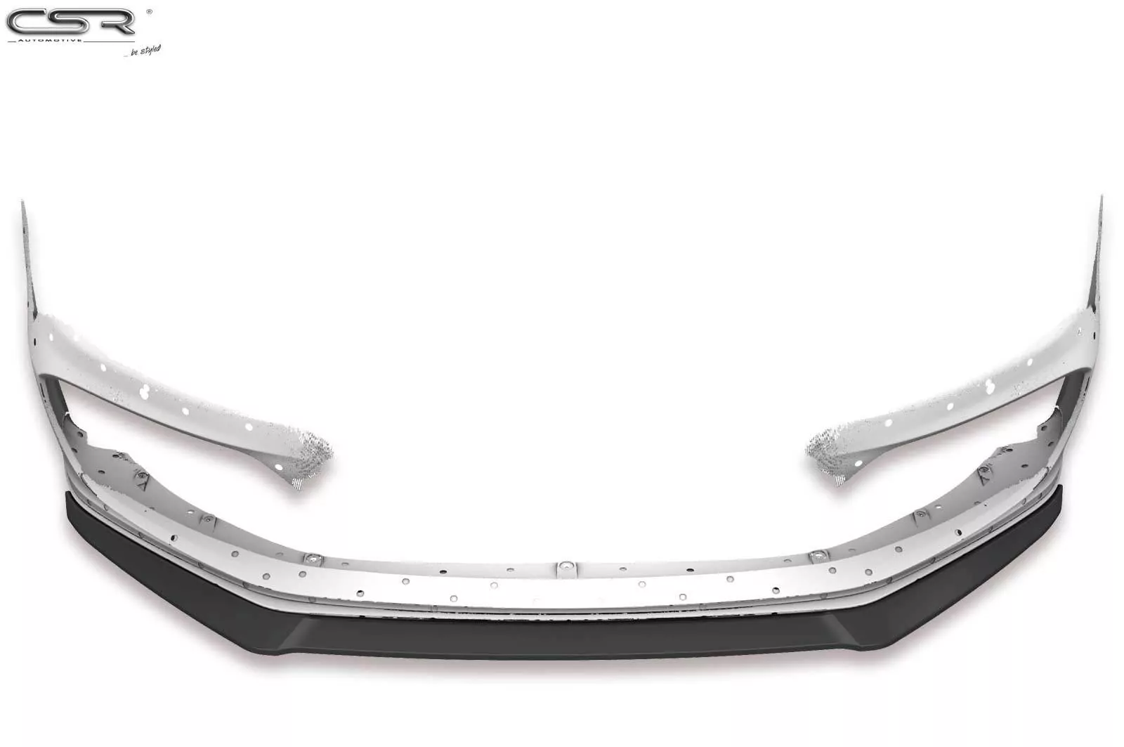 Cup-Spoilerlippe mit ABE für Porsche Panamera 2 CSL336-M Carbon Look (matt)