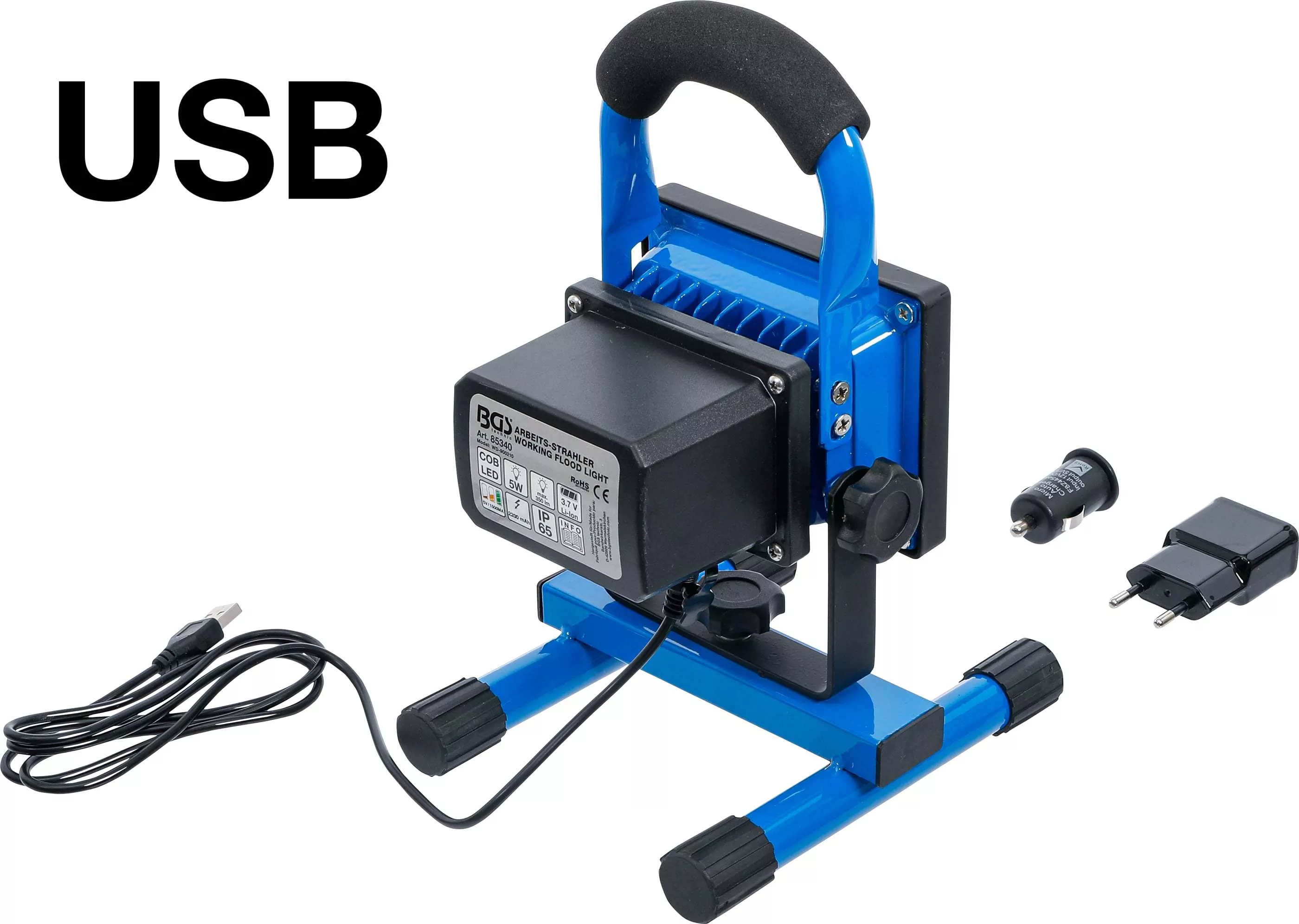 Akku-Arbeits-Strahler | COB-LED | 5 W