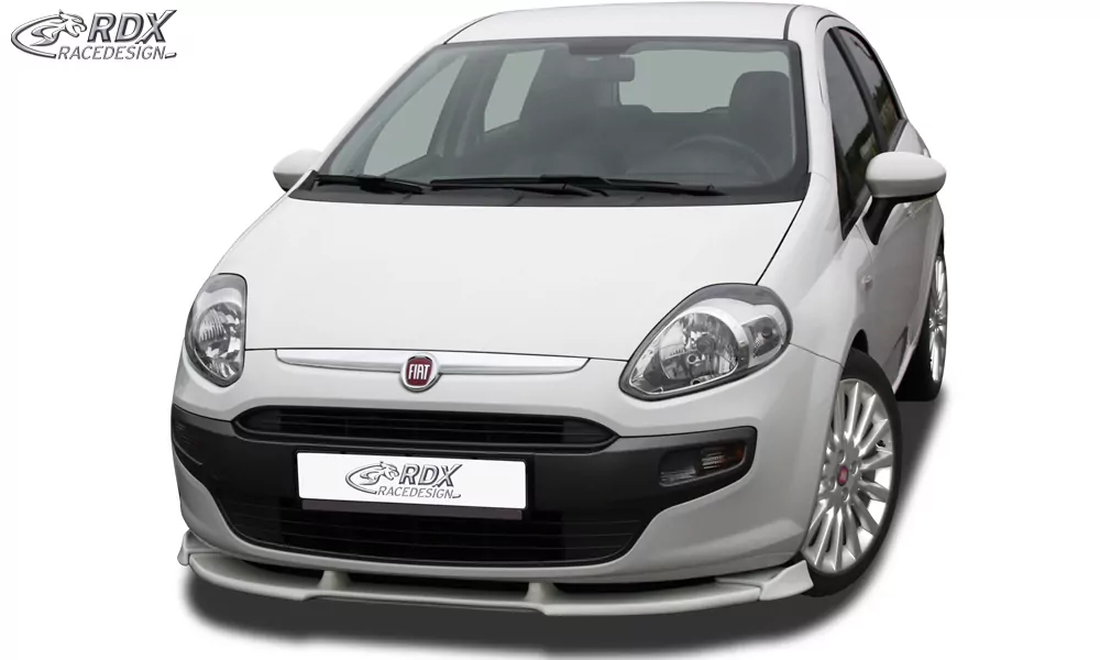 RDX Frontspoiler VARIO-X für FIAT Punto Evo Frontlippe Front Ansatz Vorne Spoilerlippe