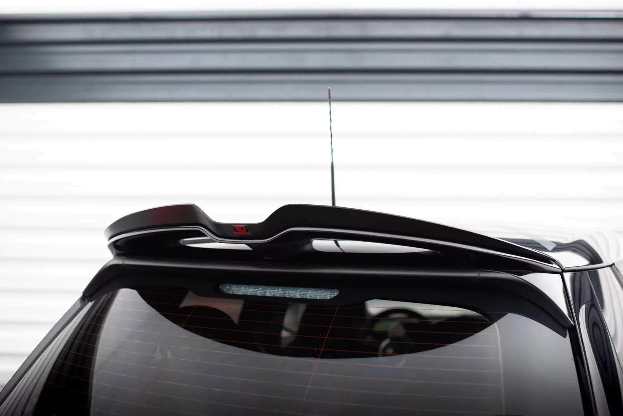 Spoiler CAP V.2 Für Mini Cooper S John Cooper Works F56 / F56 Facelift Schwarz Hochglanz