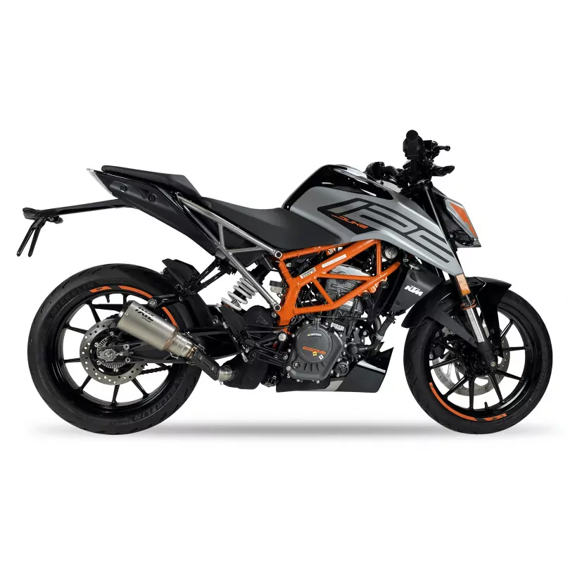 IXIL IXIL RC/RB Endschalldämpfer, KTM Duke 125/RC/390, 21-, HQ VITPILEN/SVARPILEN, 21- E-geprüft