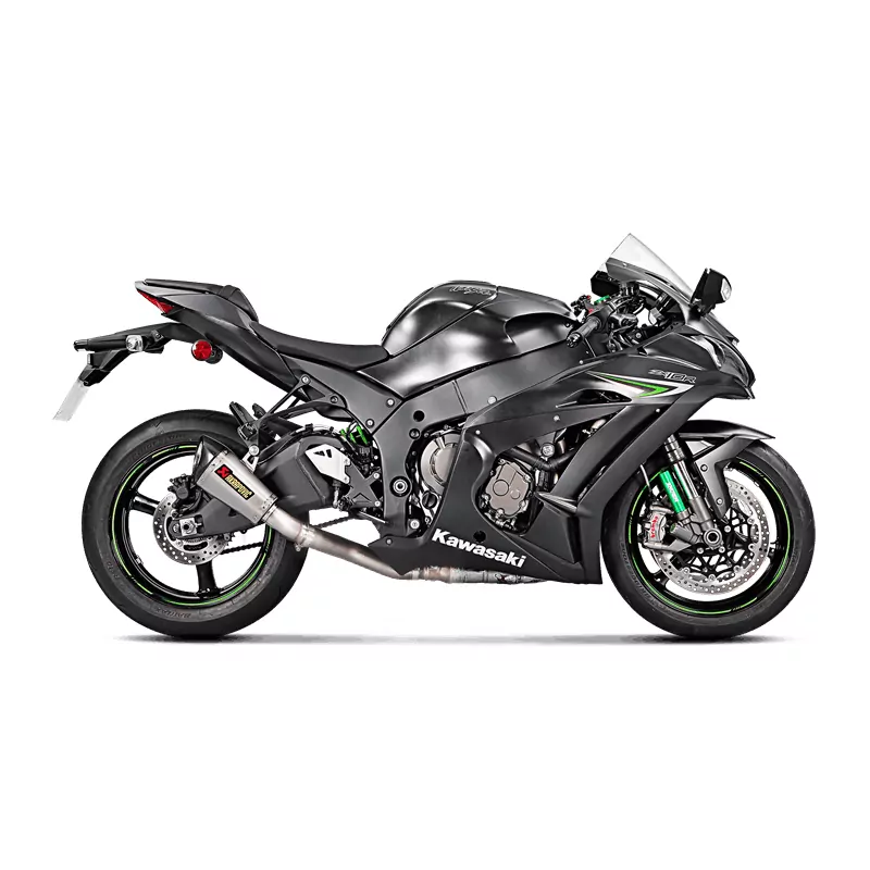 Akrapovic Optional Link Pipe (Titanium) Auspuffanlage für Kawasaki Ninja ZX-10R Modelljahr 2016-2018