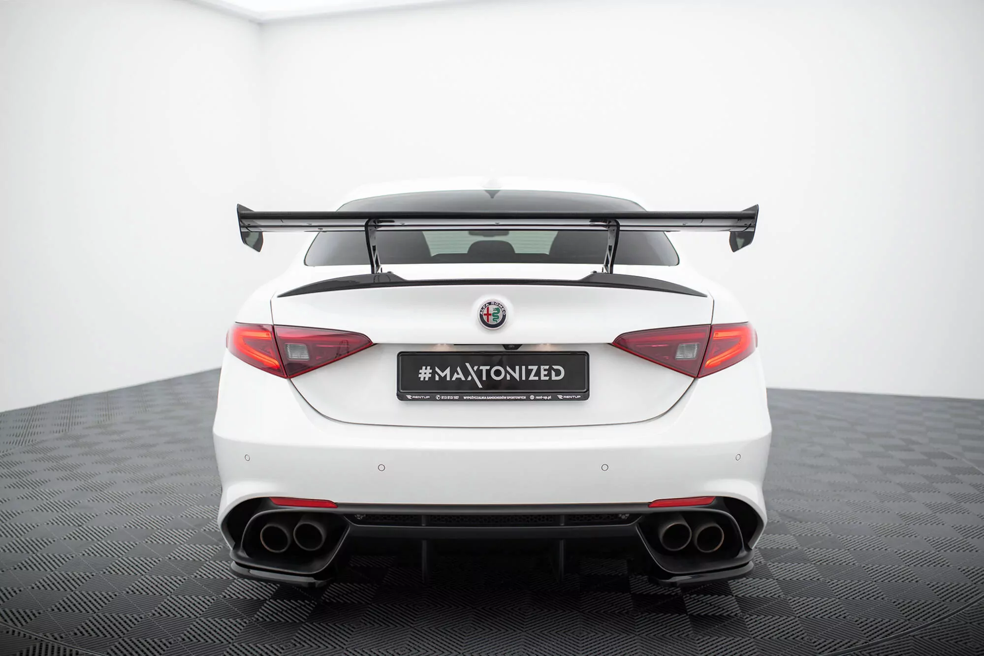 Carbon Spoiler Alfa Romeo Giulia Quadrifoglio