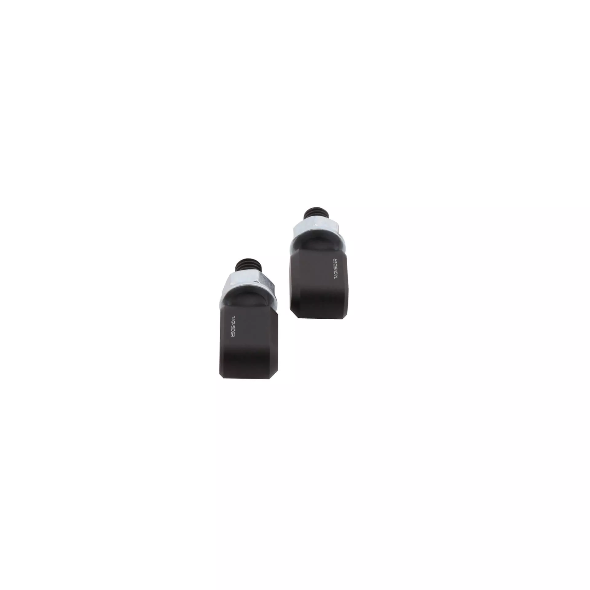 HIGHSIDER Pro Little Bronx LED Indicator Gehäuse  Schwarz / Linse Rauchgrau (Paar), Vorn & Hinten