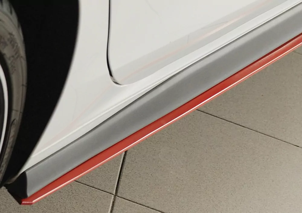 Rieger Seitenschweller rechts ansatz für VW Golf 8 GTI Clubsport 5-tür. 10.20-03.24 (bis Facelift)