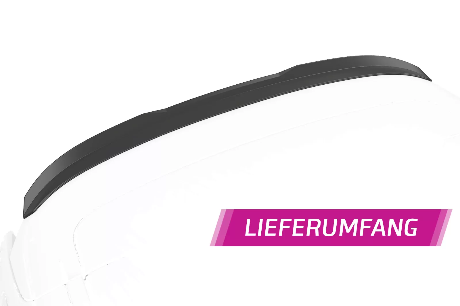 Heckflügel mit ABE für Ford Focus MK3 ST HF801-M Carbon Look (matt)