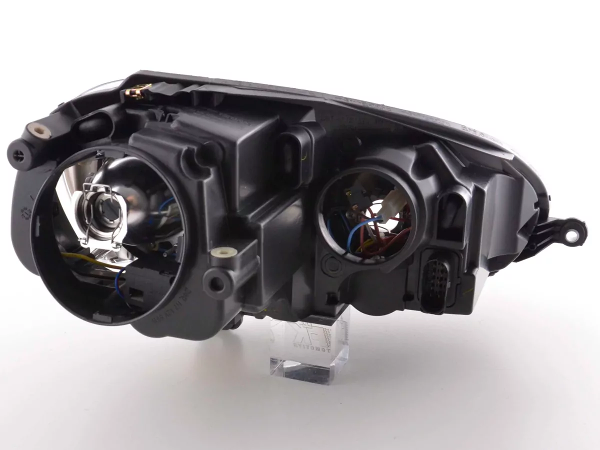 Scheinwerfer Set Angel Eyes VW Golf 5 Typ 1K Bj. 03-08 schwarz