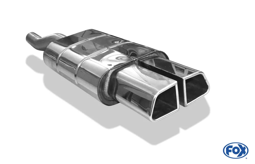 Mini Cooper S - F56 & F57  Endschalldämpfer Ausgang mittig - 2x95x78 Typ 68