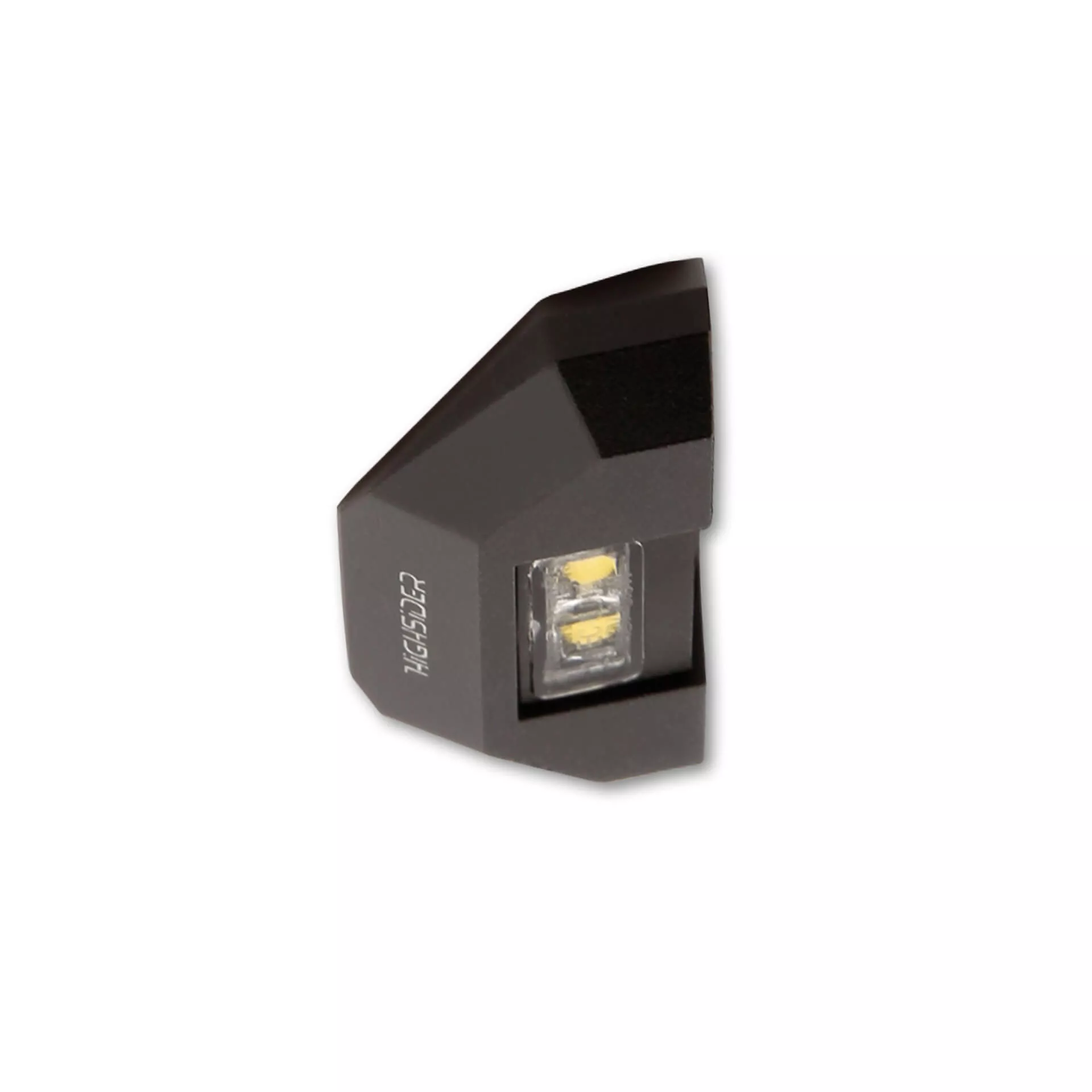 HIGHSIDER pro Split-XL LED Kennzeichenbeleuchtung Schwarz/Transparent SMD