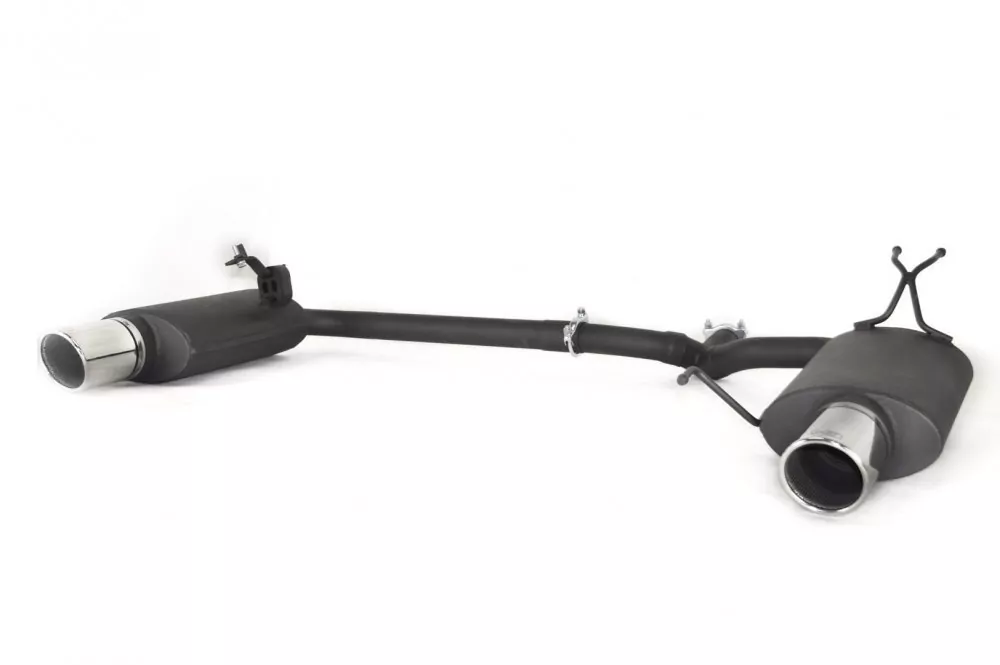 Ulter Sportauspuff für Honda Accord VIII 2008-2015 2 Duplex Endrohre rund Ø90