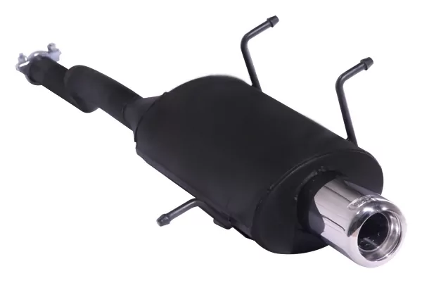 Ulter Sportauspuff für Suzuki Swift II HATCHBACK 1989-2005 - 1 Endrohr Rund Ø80