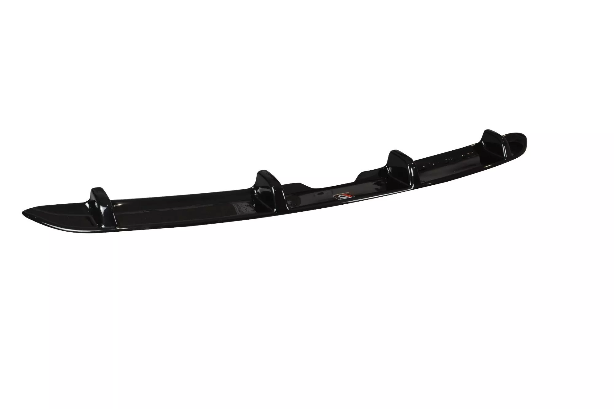 Diffusor Heck Ansatz Passend Für Passend Für Mercedes CLA C117 AMG-LINE FL  Schwarz Hochglanz Schwarz Hochglanz