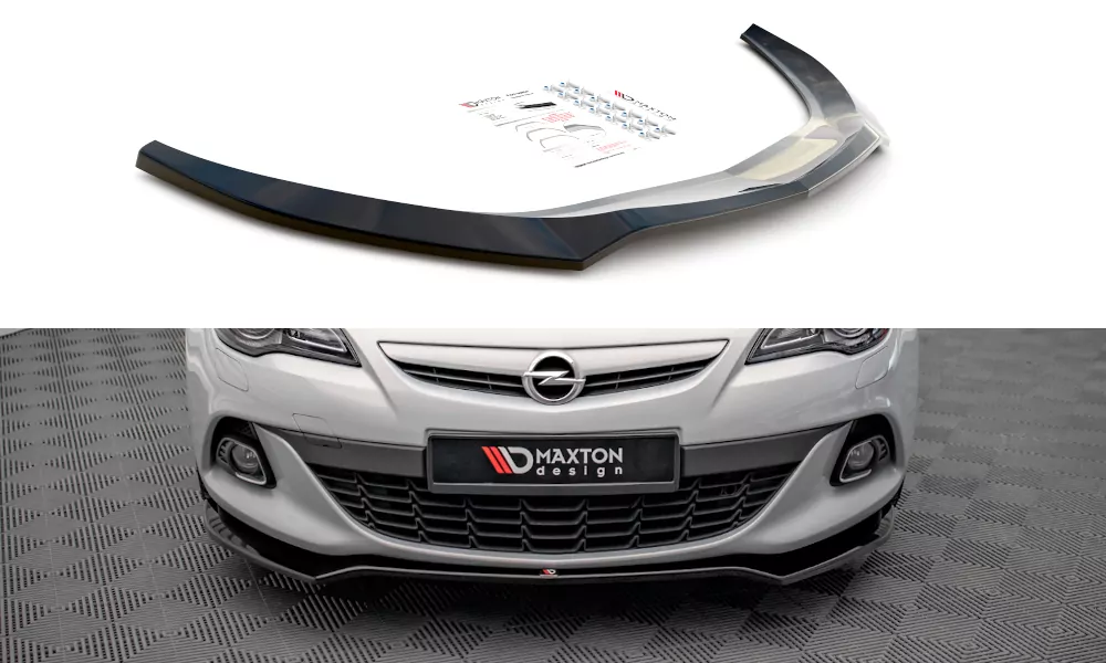 Street+ Spoilerlippe Front Ansatz V.2 Passend Für Opel Astra GTC OPC-Line J 