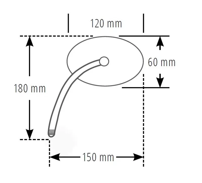 SHIN YO Verkleidungsspiegel Aluminium Schwarz (Paar)